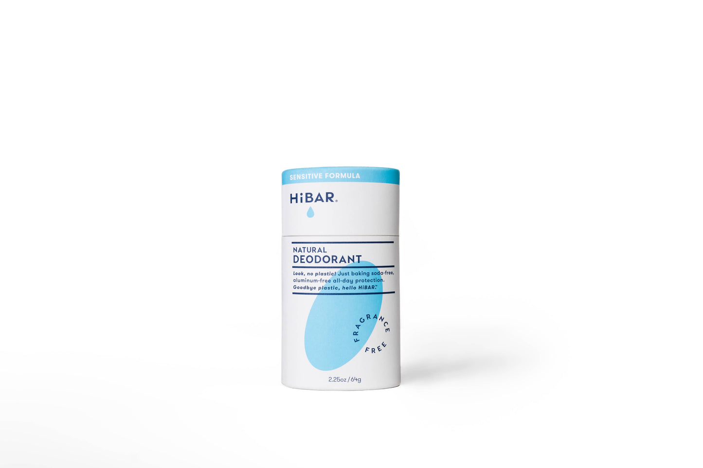 HiBAR Deodorant Sensitive Fragrance-Free (Baking soda free)