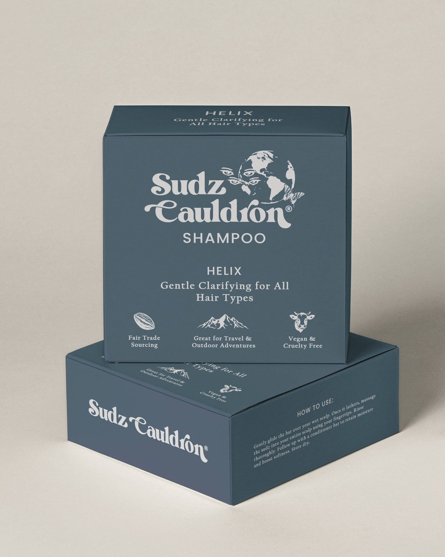 Helix Solid Shampoo, Gentle Clarifying for All Hair Types
