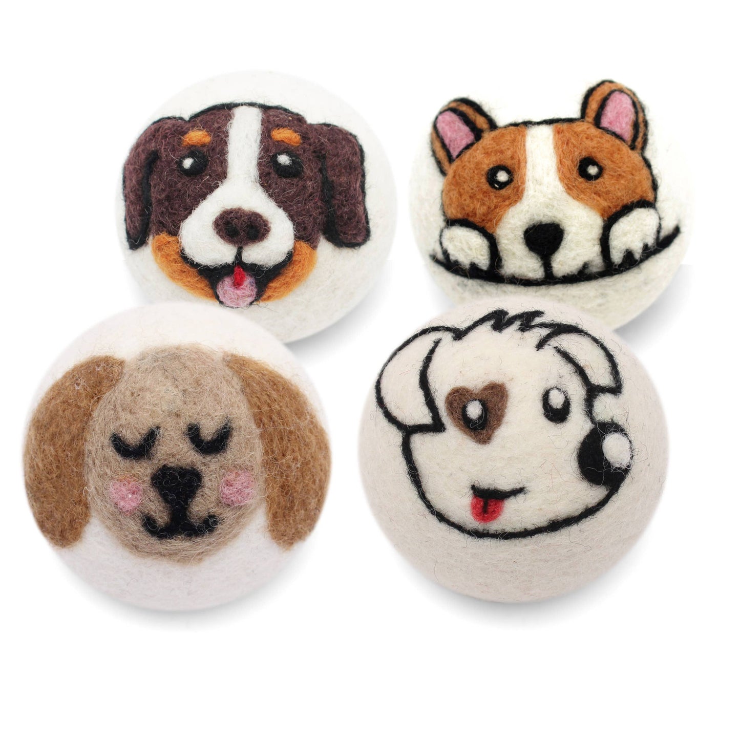 Dogs: Eco Wool Dryer Balls Fair Trade