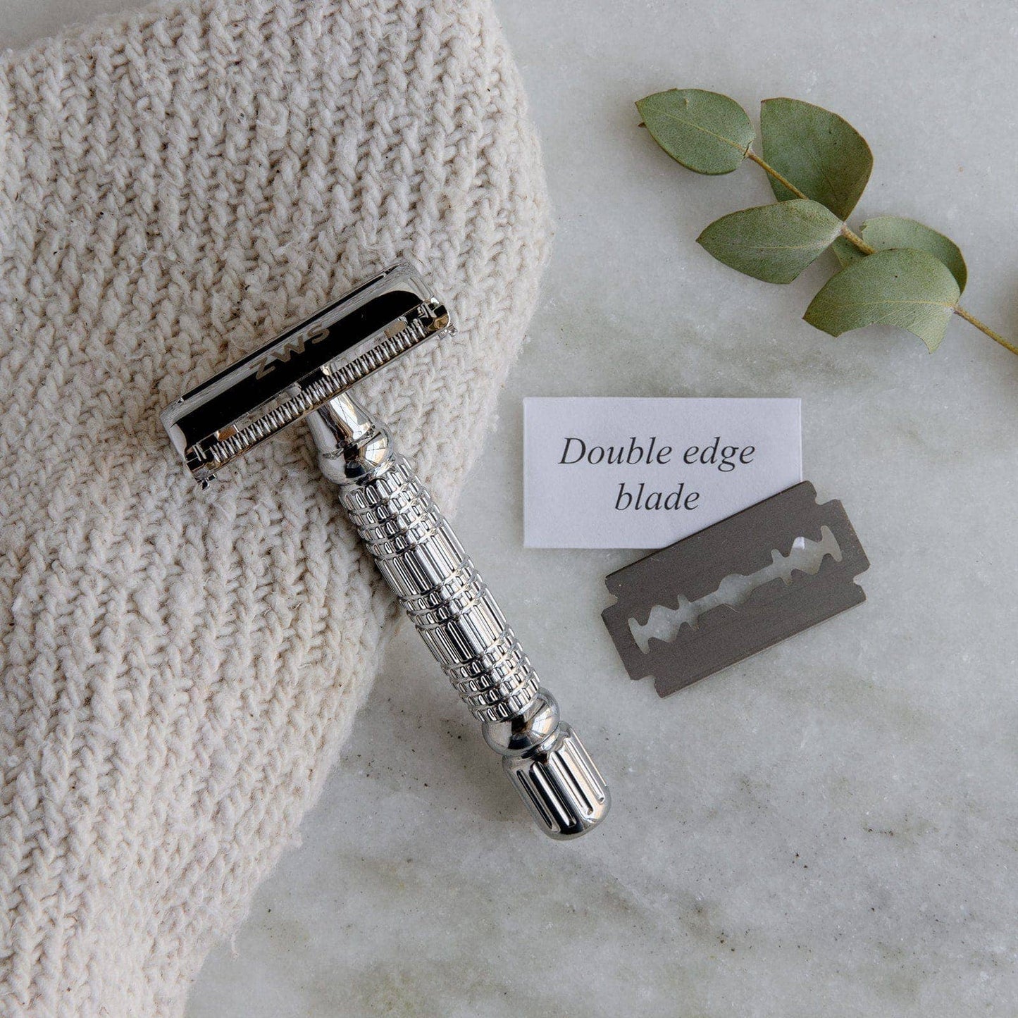 Zero Waste Safety Razor - Sustainable Razor - 10 Free Blades
