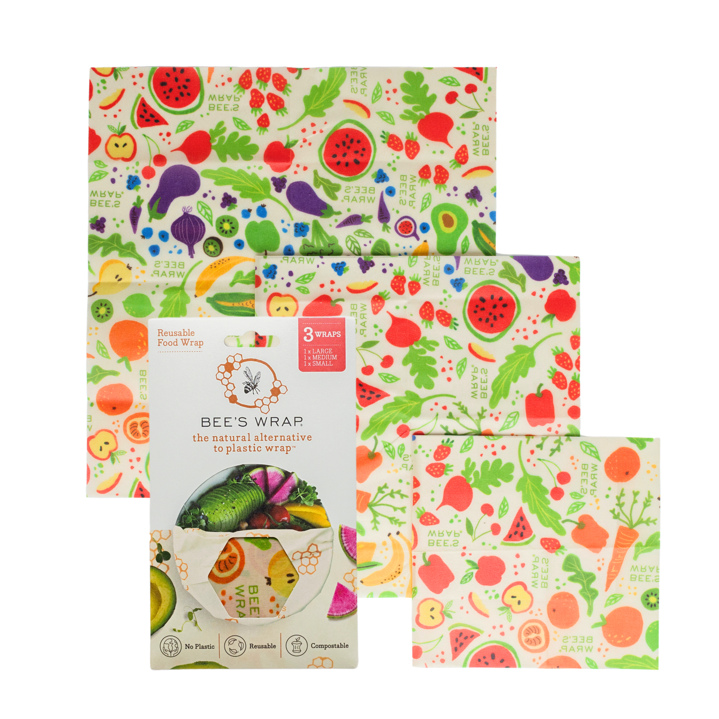 Bee's Wrap® Garden Party - Assorted 3 Pack