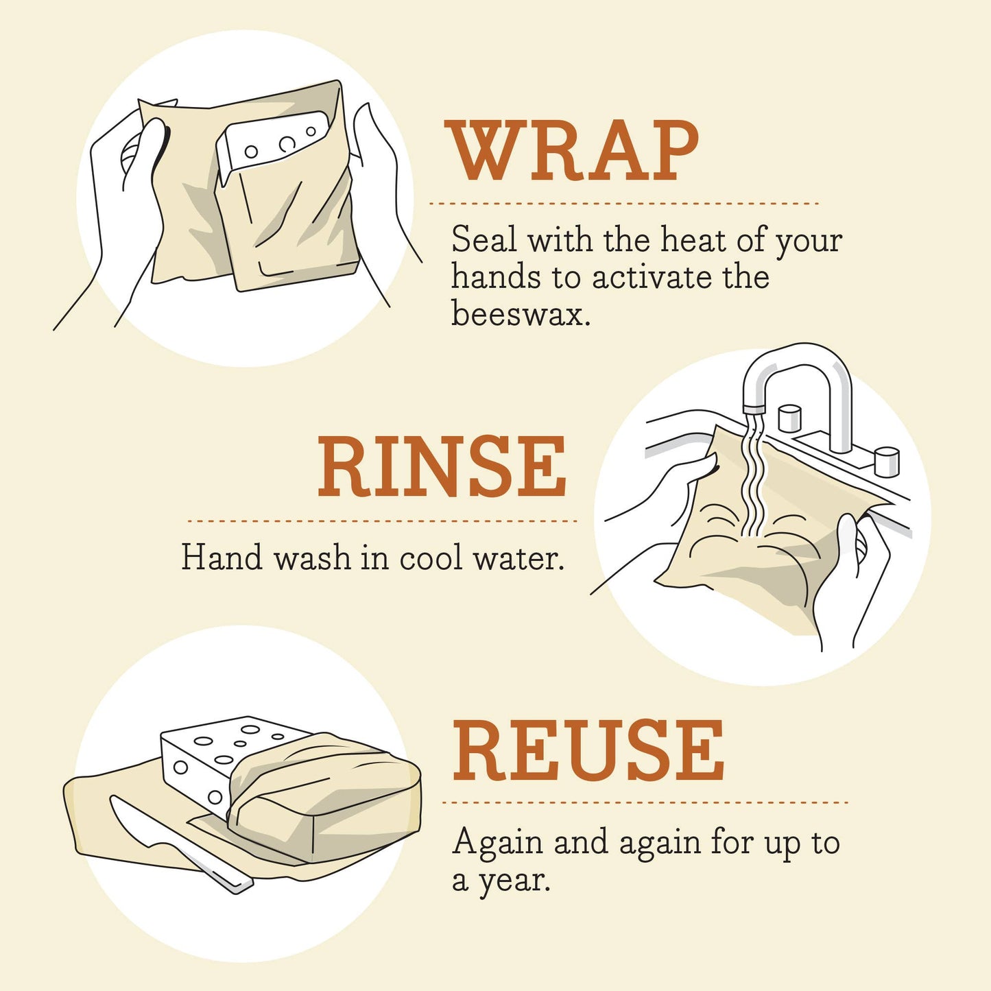 Bee's Wrap® Oceans - Assorted 3 Pack