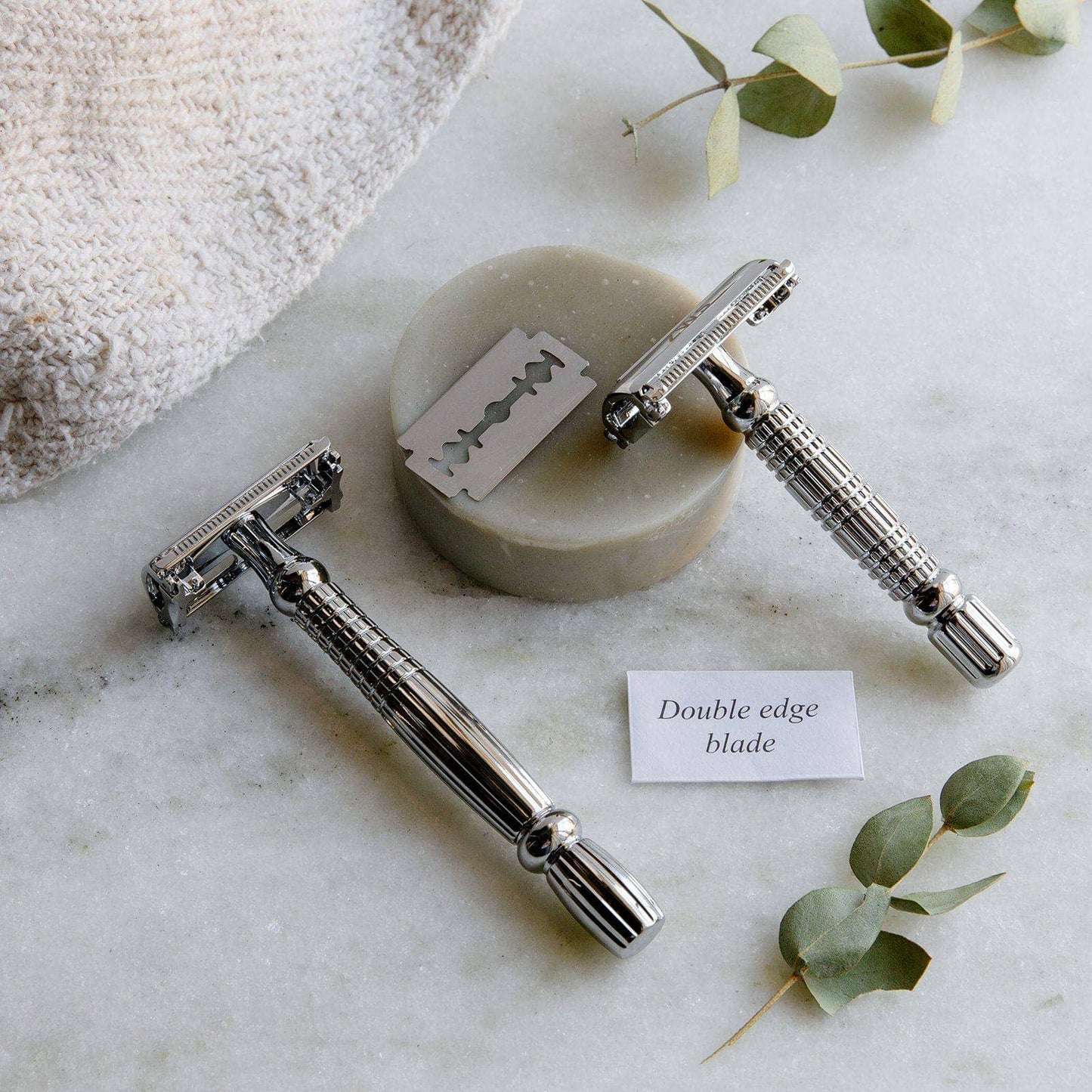 Zero Waste Safety Razor - Sustainable Razor - 10 Free Blades