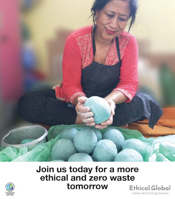 Cute Animals: Eco Wool Dryer Balls Fair Trade