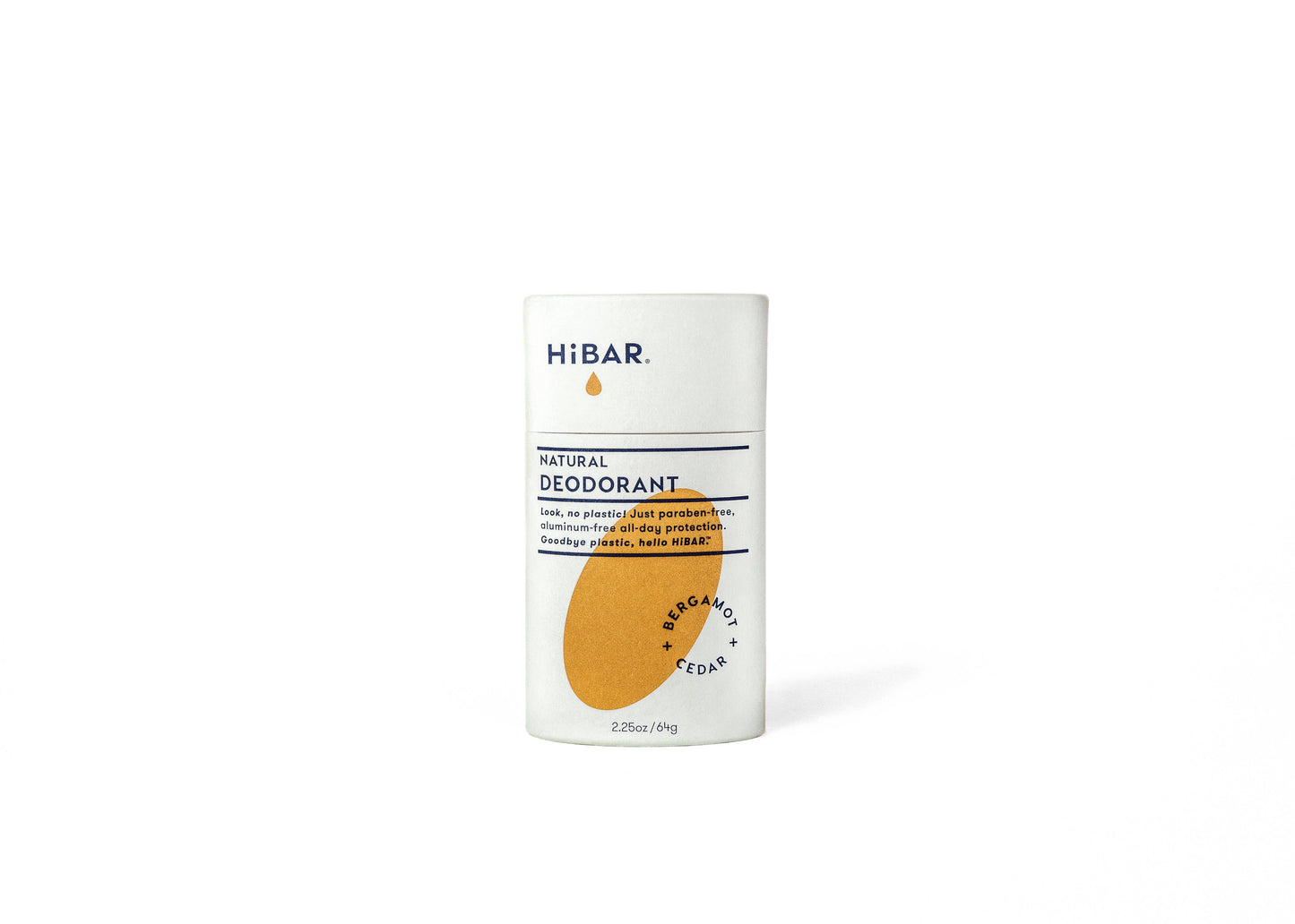 HiBAR Deodorant Bergamot + Cedar