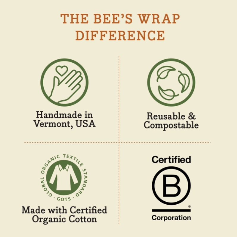 Bee's Wrap® Mushroom Magic (Limited Edition) - Assorted 3 Pack