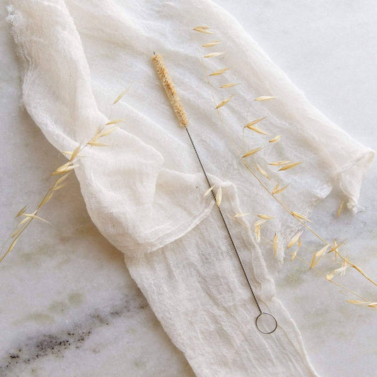 Agave Fiber Straw Cleaner Brush