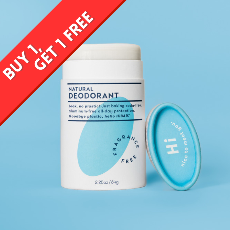 HiBAR Deodorant Sensitive  Fragrance-Free (Baking soda free) (BOGO)