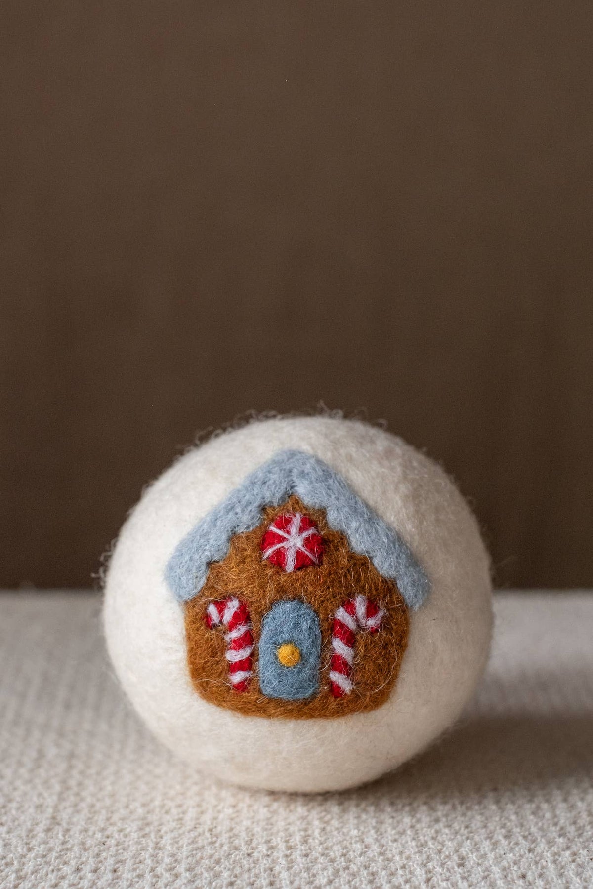 Holiday Dryer Balls Natural Wool