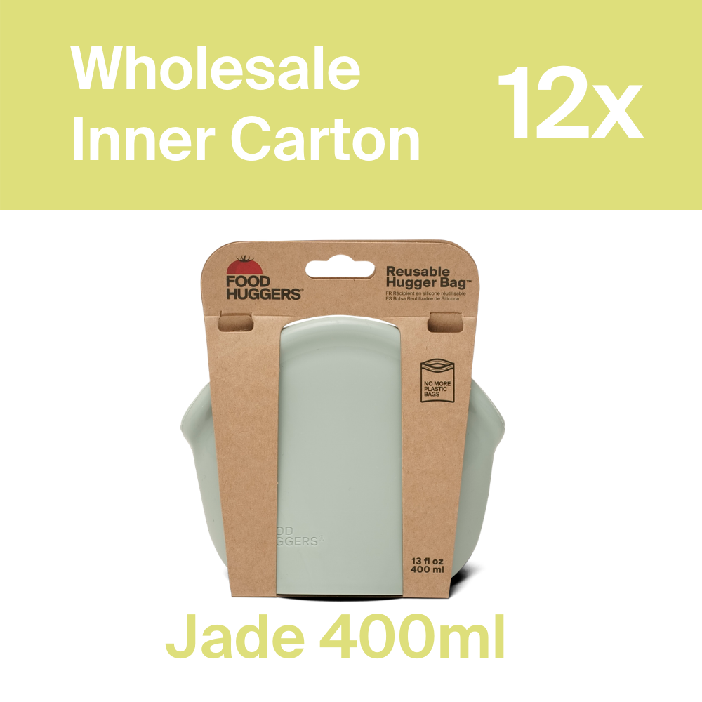 Reusable Silicone Storage Bag – Jade (400ml)