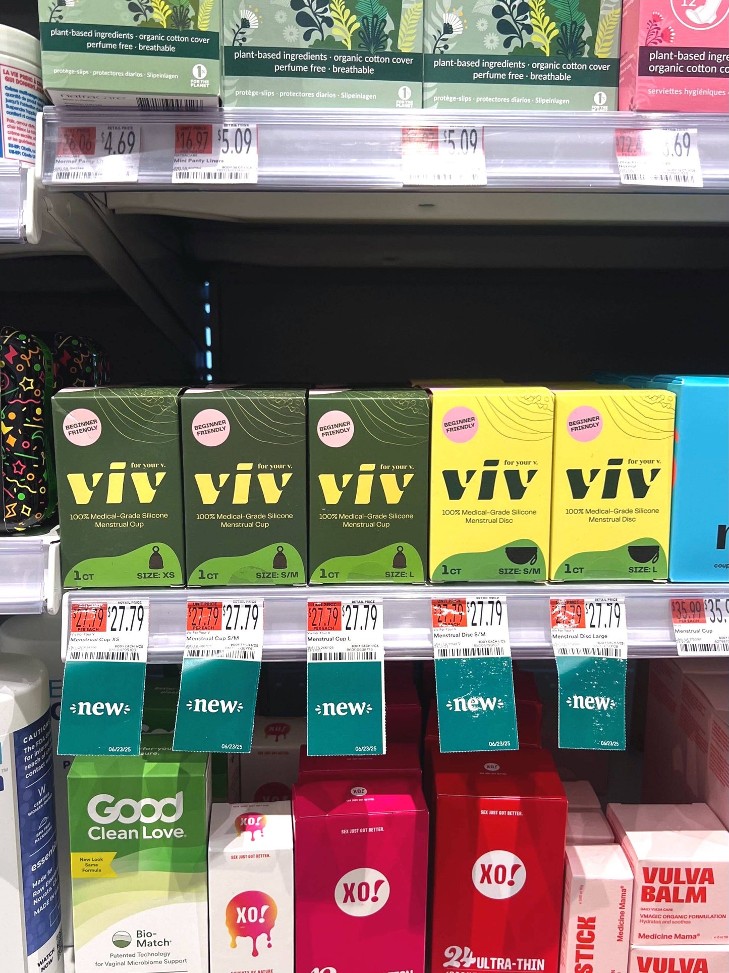 Viv Menstrual Cup - Reusable Silicone Period Cup