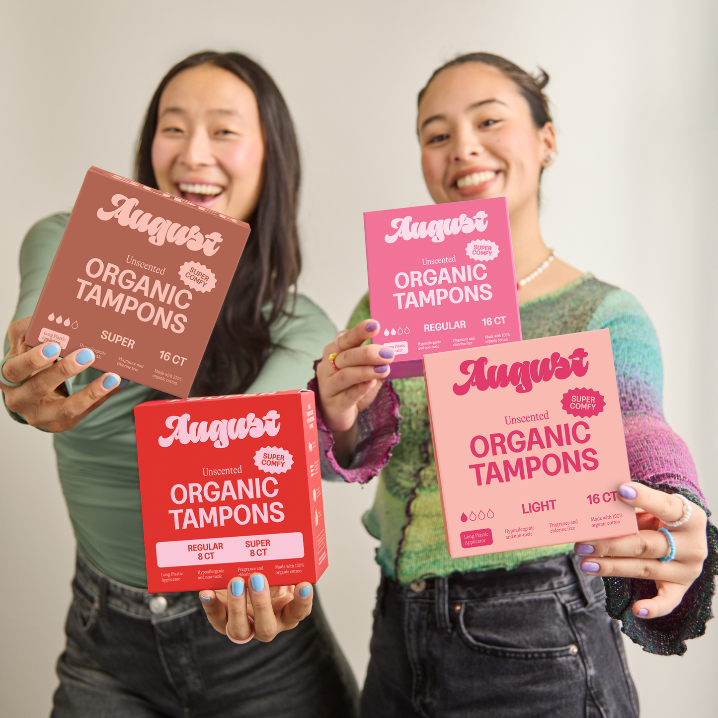 August 16ct Sustainable Regular Tampons