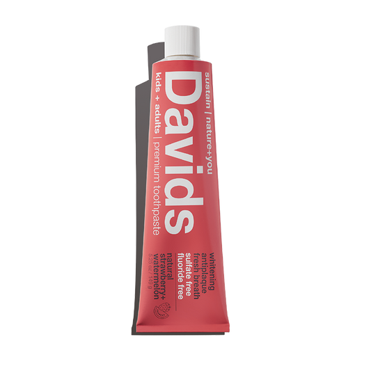 Davids Toothpaste Strawberry-Watermelon 5oz