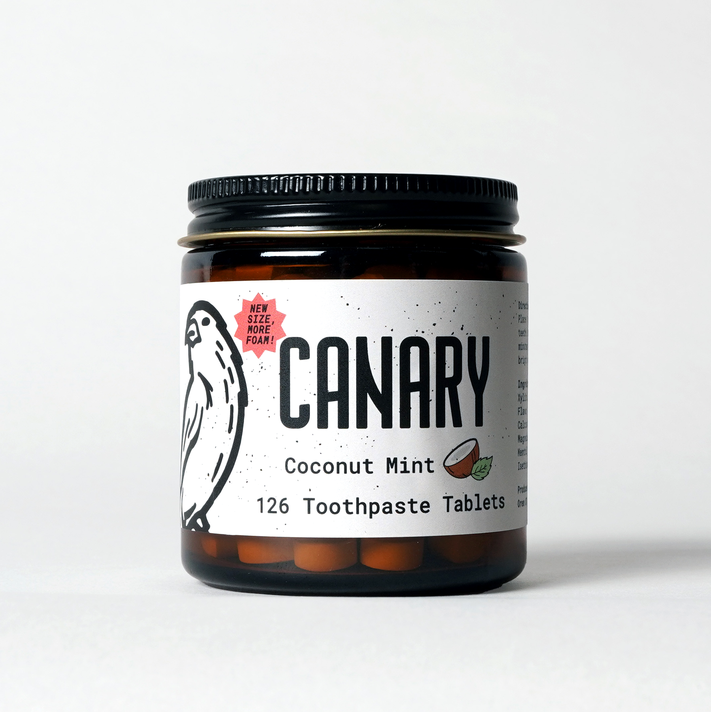 Coconut Mint Toothpaste Tablets