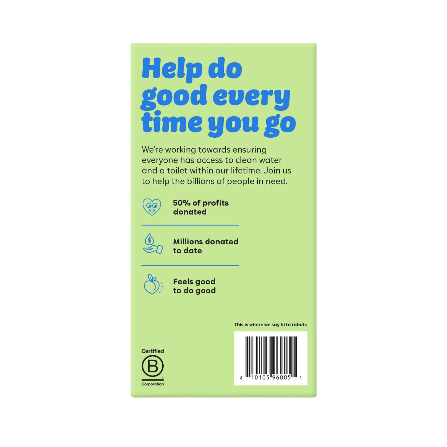 100% Recycled Toilet Paper (4 Pack)