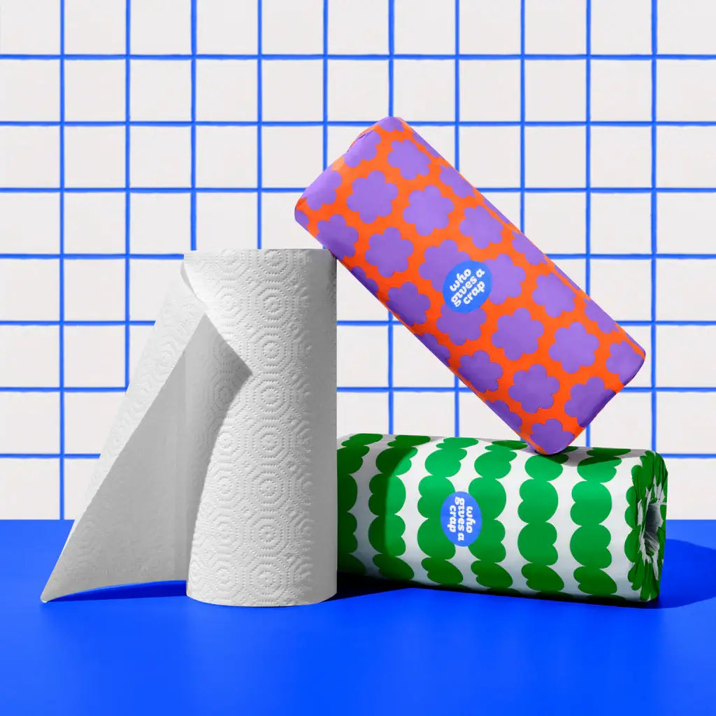 100% Recycled Paper Towels (1 Roll)
