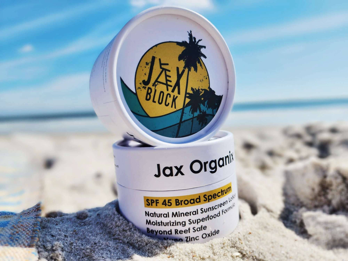 Jax Organix Natural Mineral Sunscreen Lotion ( 2 oz )