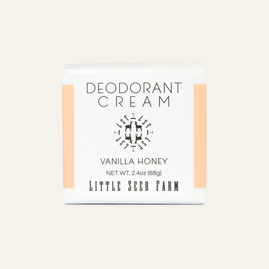 Vanilla Honey Deodorant Cream (Spring Seasonal)