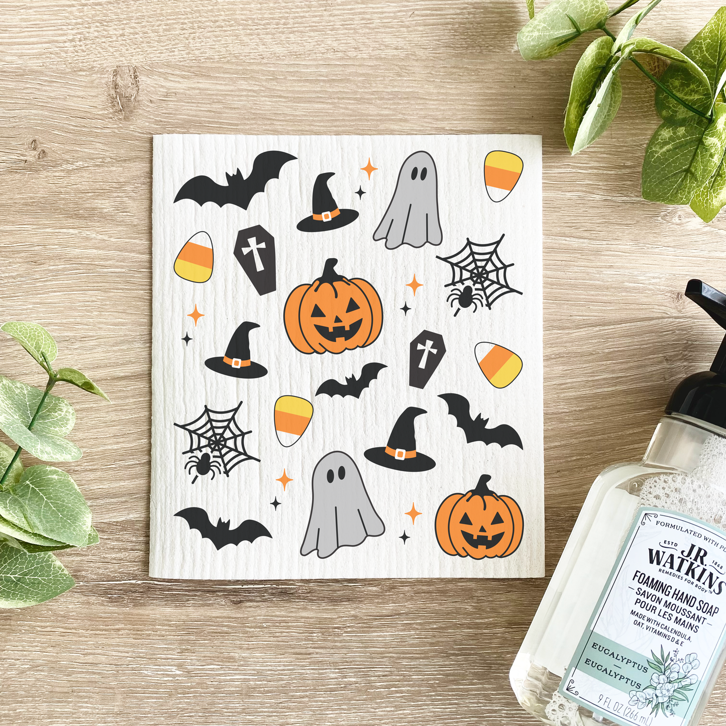 Swedish Dish Cloth Seasonal (Halloween)