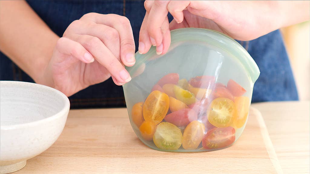 Reusable Silicone Storage Bag – Juniper (900ml)