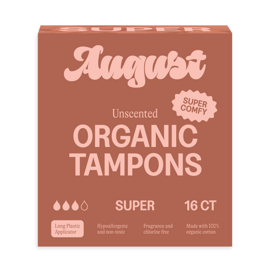 August 16ct Sustainable Super Tampons