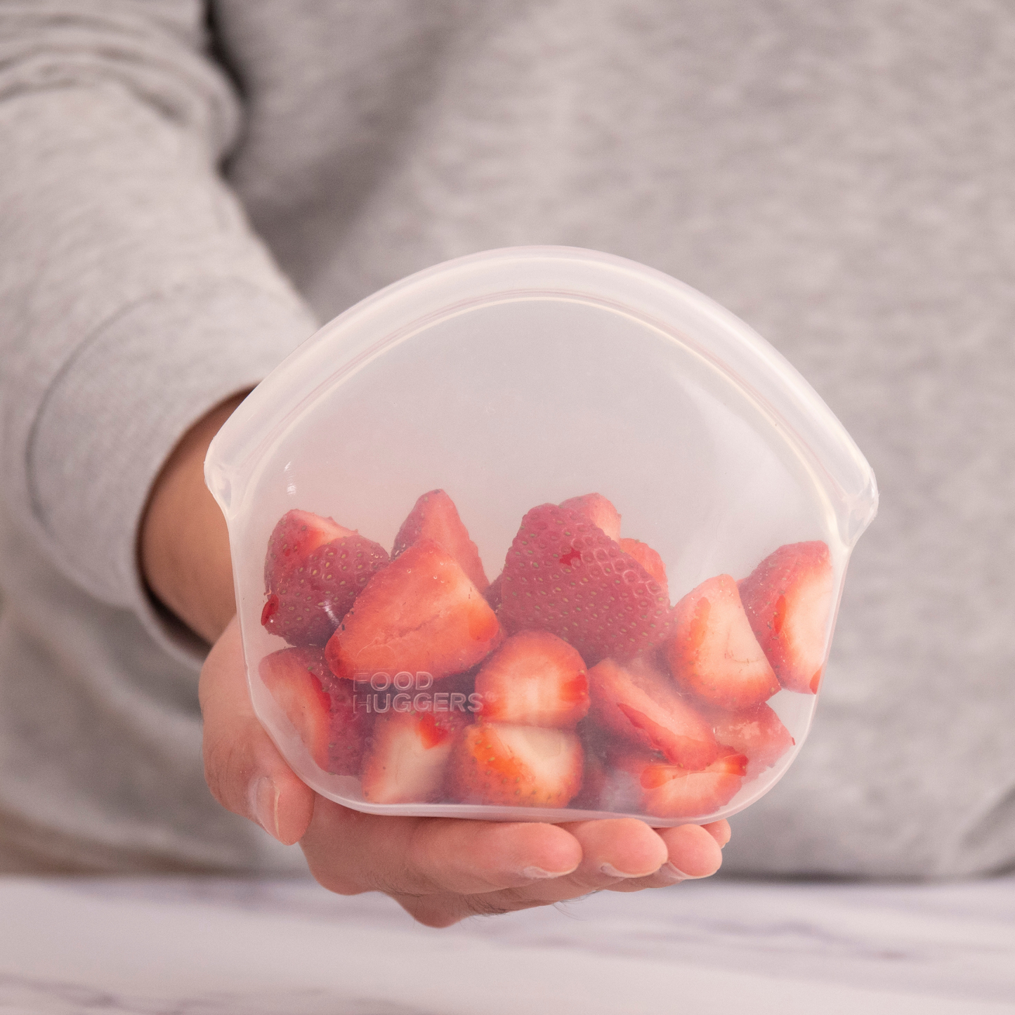 Hugger Bag – Attractive, Easy-Clean Silicone Food Storage