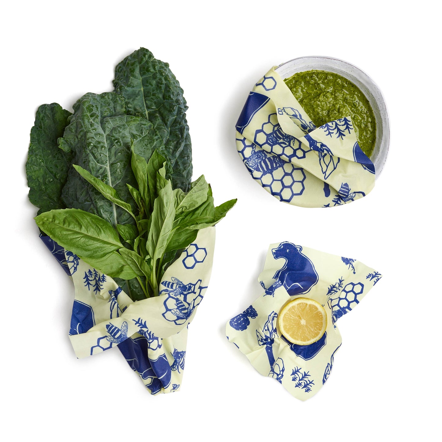 Bee's Wrap® Bees & Bears - Assorted 3 Pack
