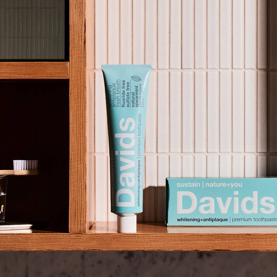 Davids Toothpaste Spearmint 5oz