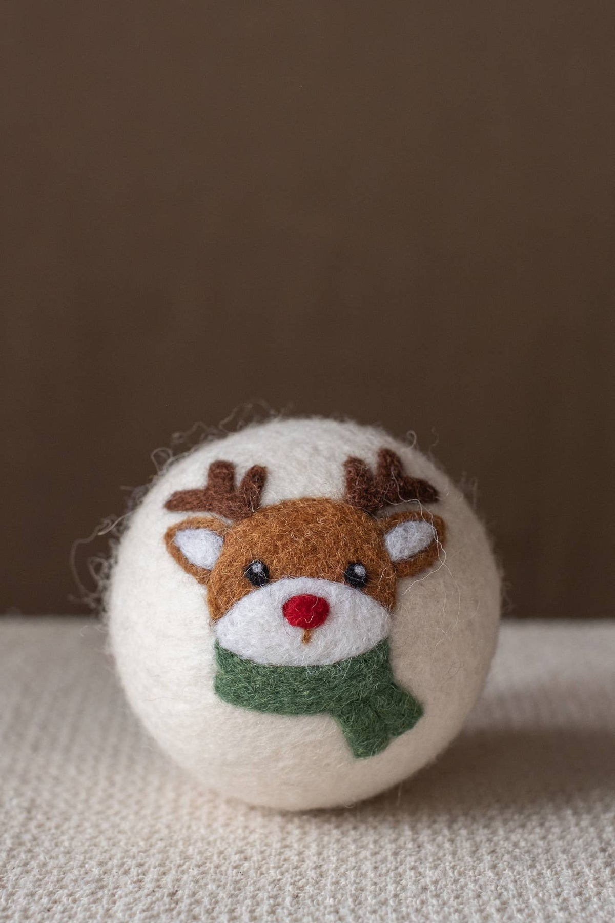 Holiday Dryer Balls Natural Wool