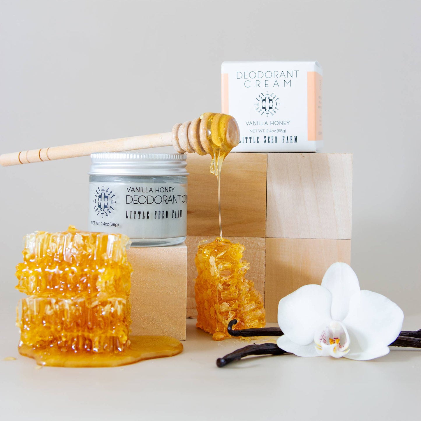 Vanilla Honey Deodorant Cream (Spring Seasonal)