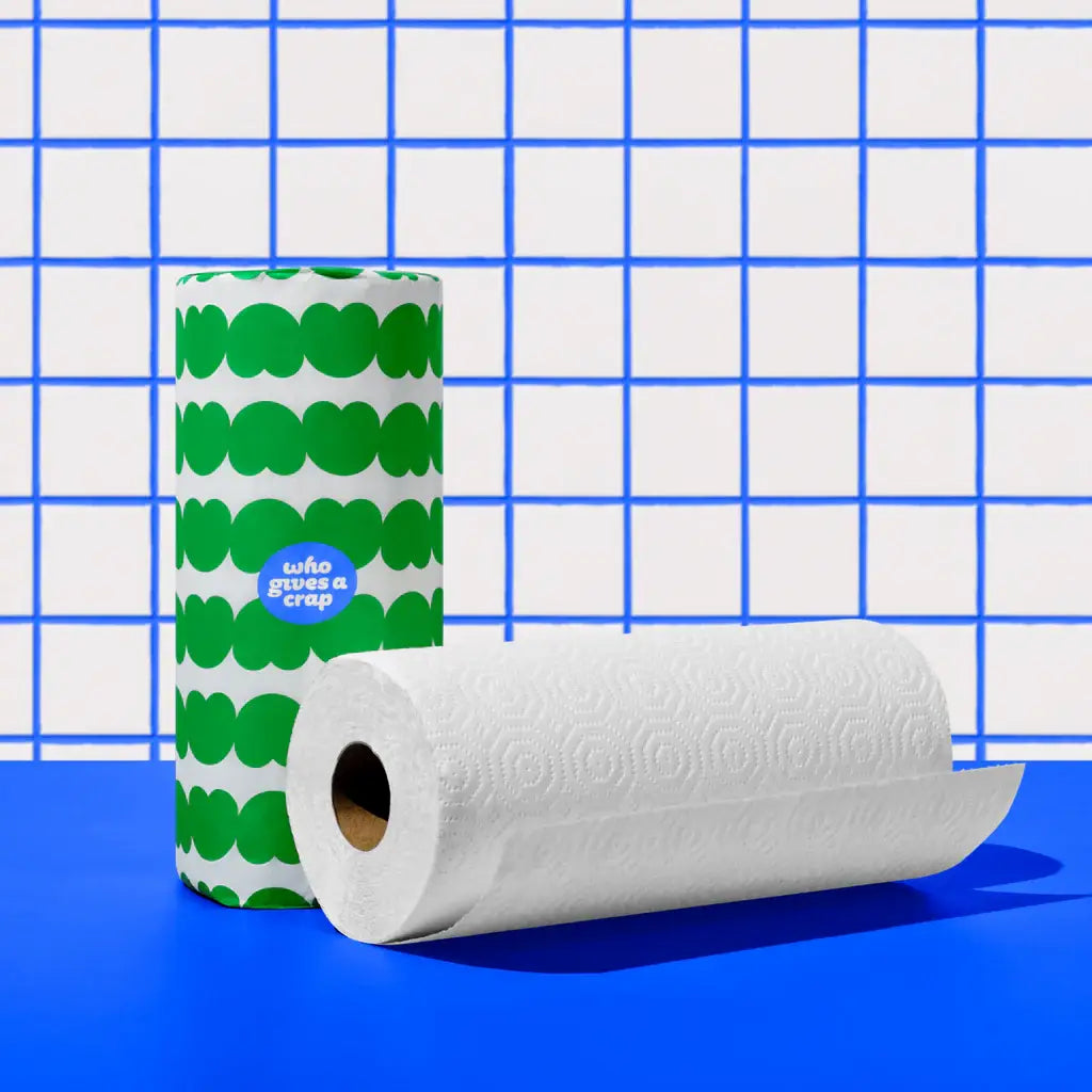 100% Recycled Paper Towels (1 Roll)