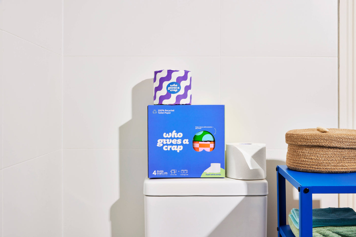 100% Recycled Toilet Paper (4 Pack)