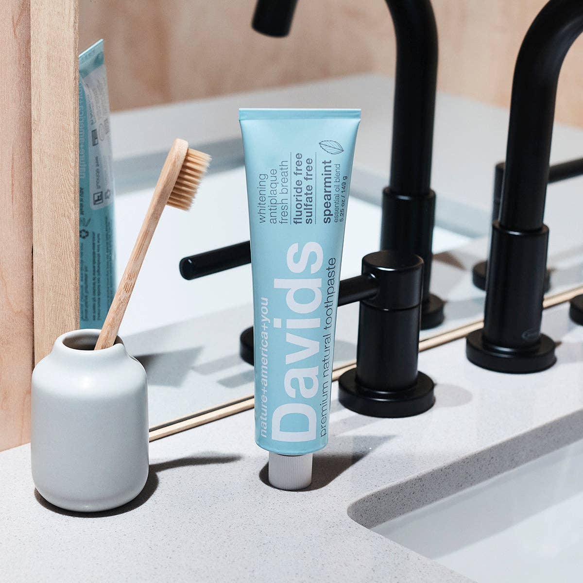 Davids Toothpaste Spearmint 5oz