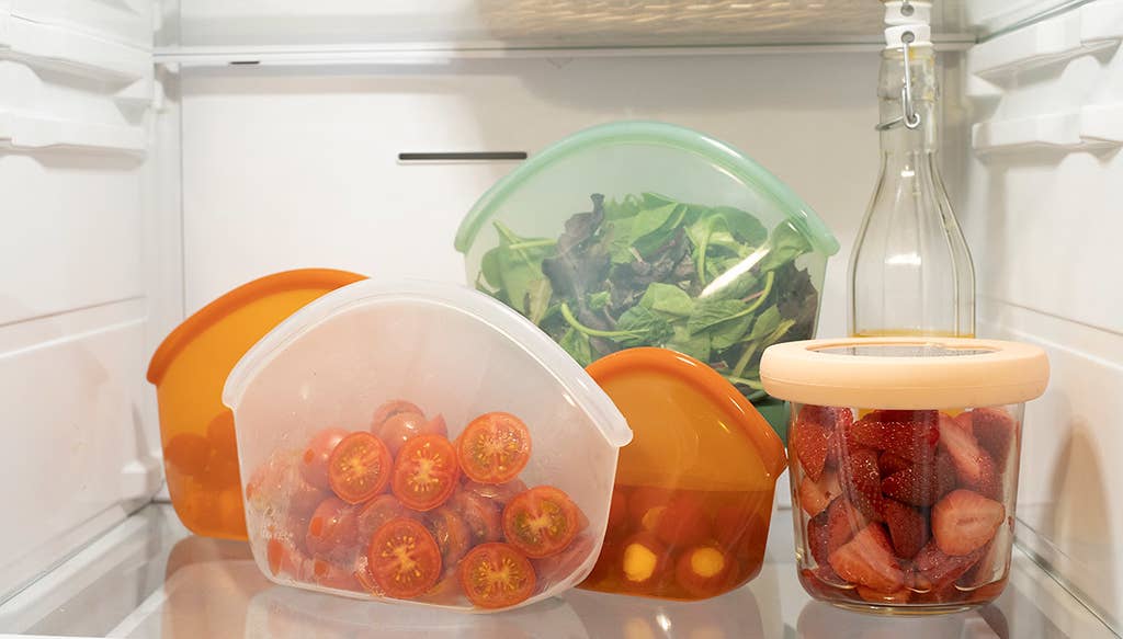Hugger Bag – Attractive, Easy-Clean Silicone Food Storage
