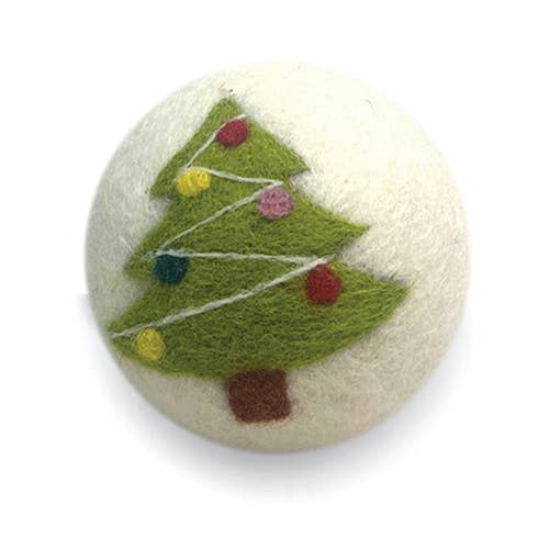 Handmade Holiday Dryer Balls