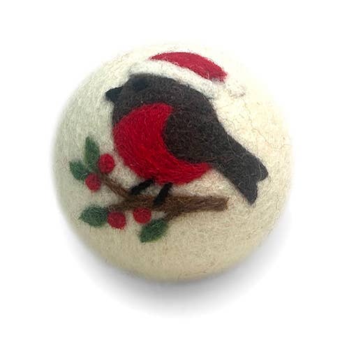 Handmade Holiday Dryer Balls